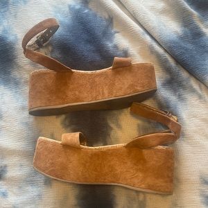 Sam Edelman platform wedge sandals